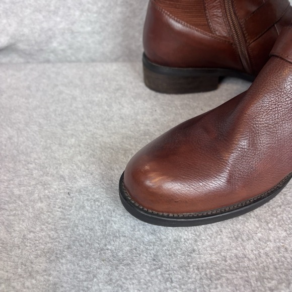 Miz Mooz Kira Brown Riding Boots ASO Elena Gilbert Vampire Diaries Size 7.5 - Picture 6 of 12